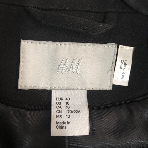 H&M Black Blazer - Picture 4 of 4